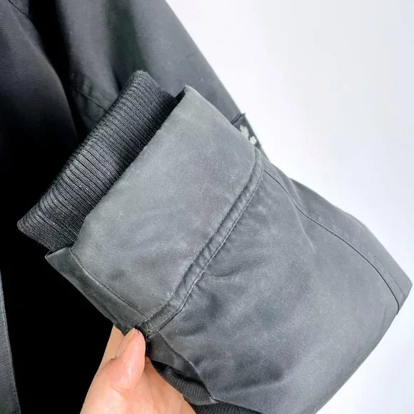 ⚡️SOLD⚡️ roots 2018 jasper black down parka - size xxl - Picture 7 of 14